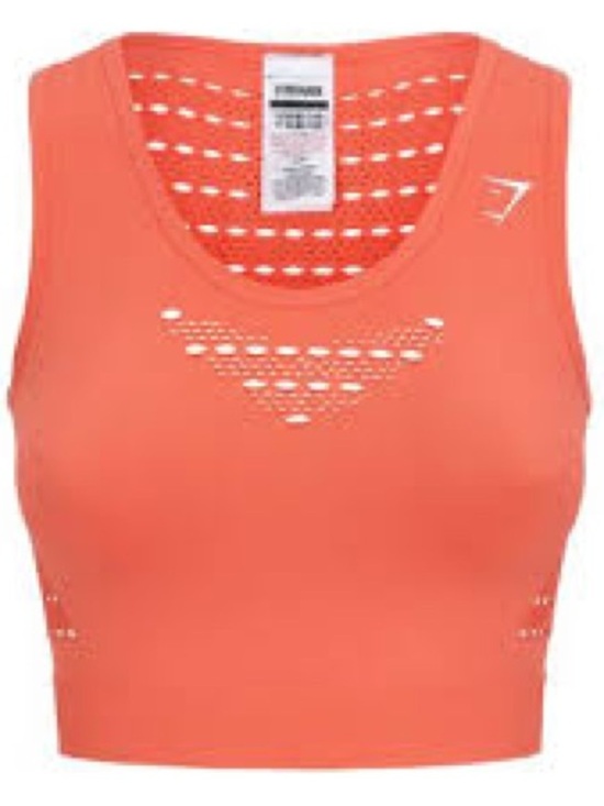 Gymshark Other - NWOT- Gymshark Coral Seamless Laser-Cut Sports Bra